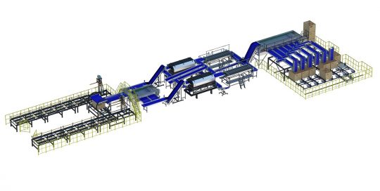 onion processing line of Allround vp