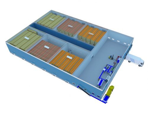 Distribution centre 6000 tons storage