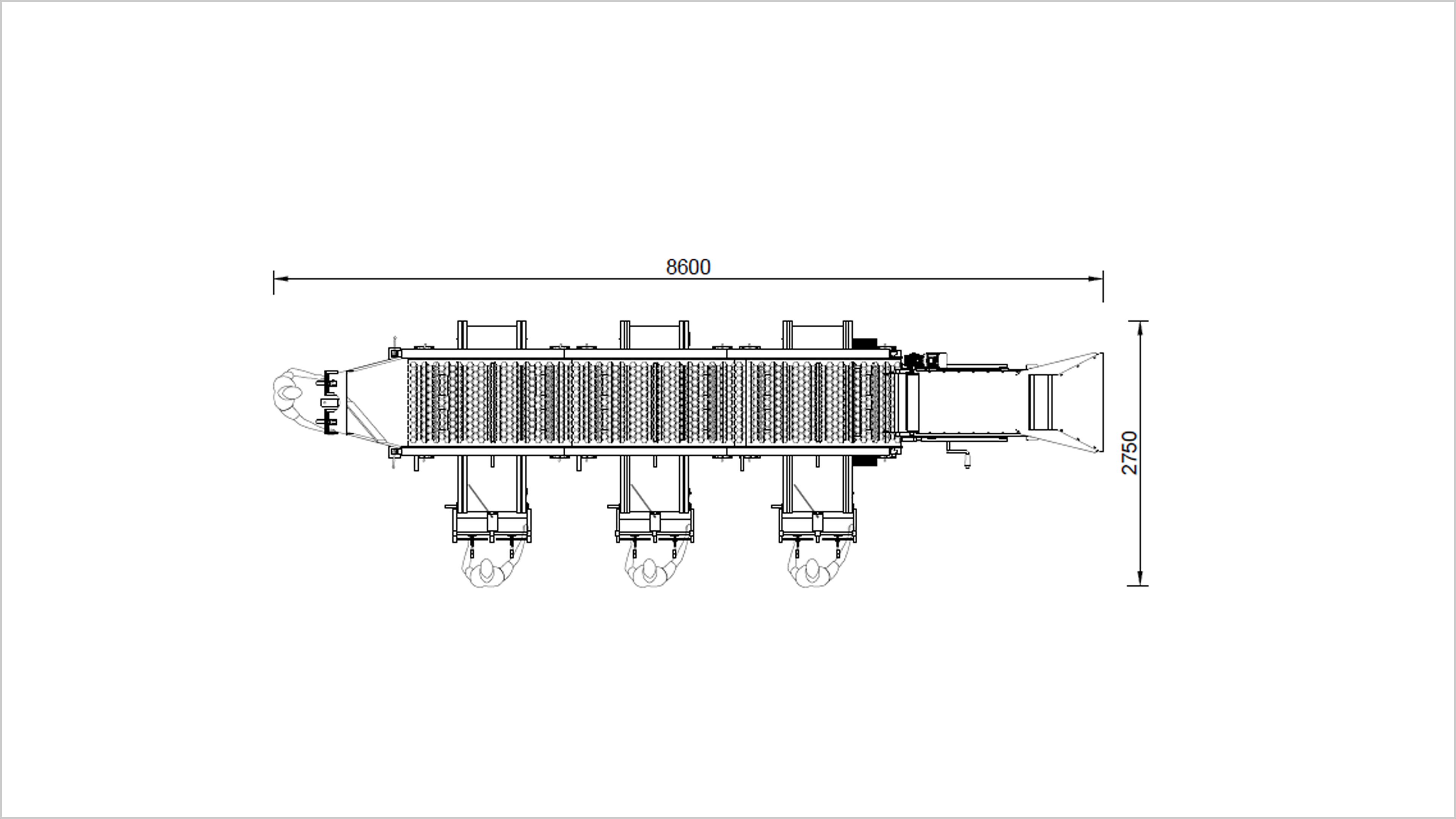 Allround grading machine