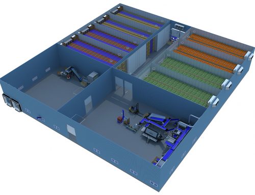 Distribution centre 3500 tons storage