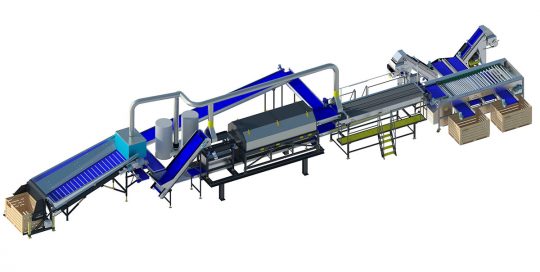 onion procesisng line a3 series